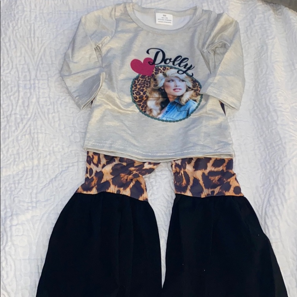 Dolly Ruffle Pant Set